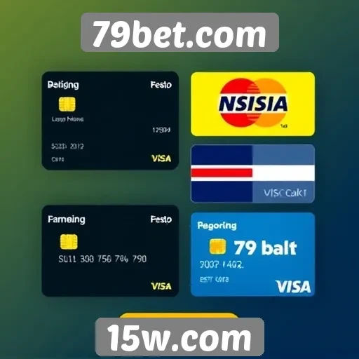 Opções de pagamento disponíveis no 79bet.com